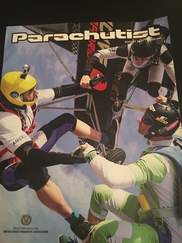 parachutist cover august
